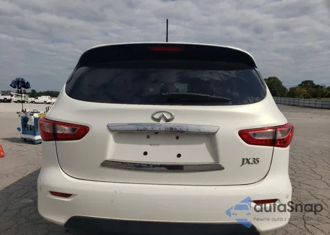 2013 Infiniti Jx35 z USA, uszkodzony, nr VIN 5N1AL0MM1DC330237